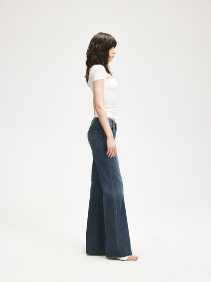 kvkv Square Neck Slim Fit T-shirt