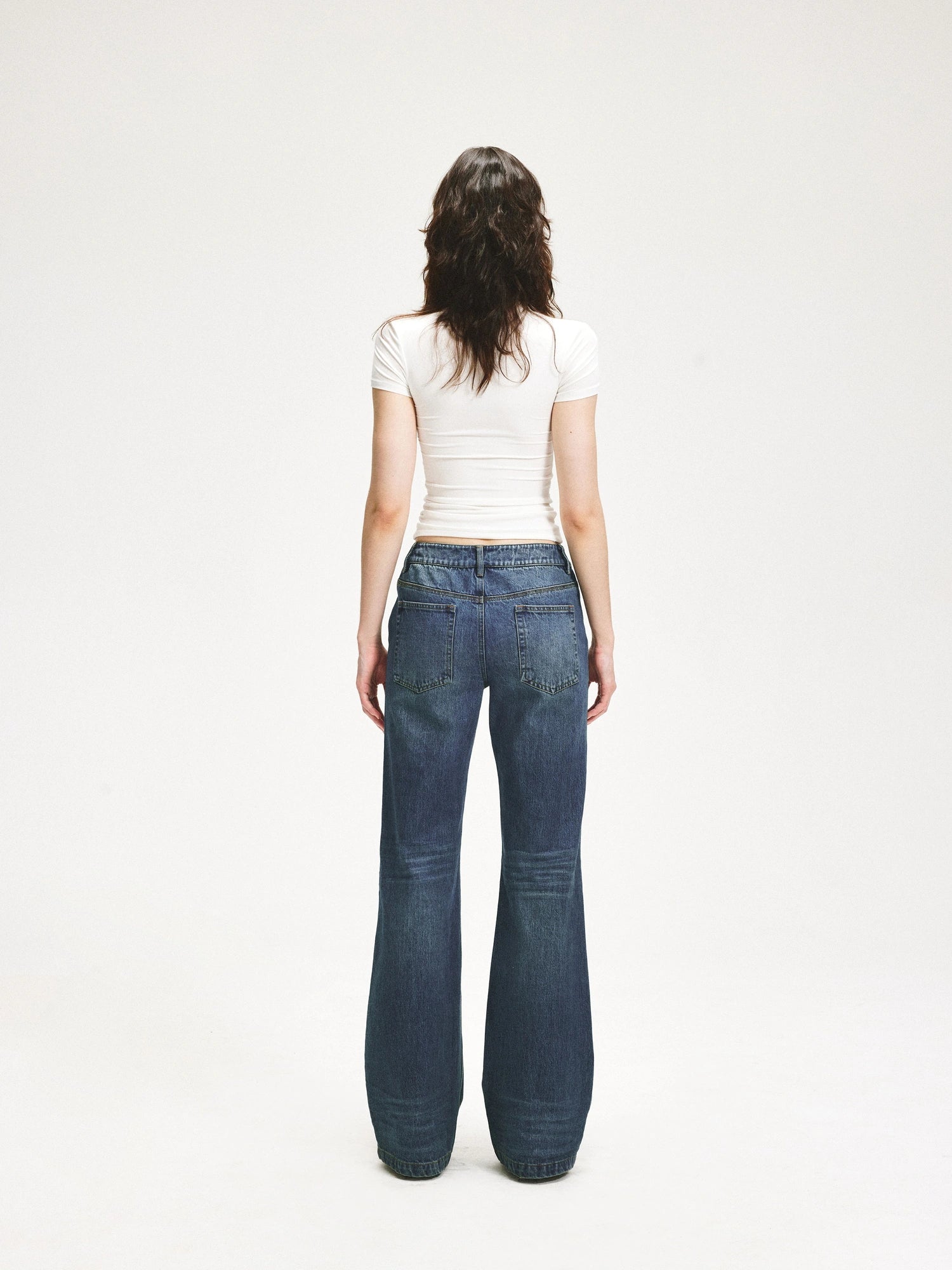 kvkv Square Neck Slim Fit T-shirt