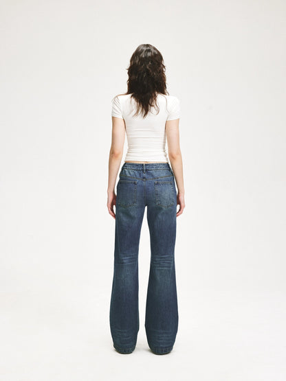 kvkv Square Neck Slim Fit T-shirt