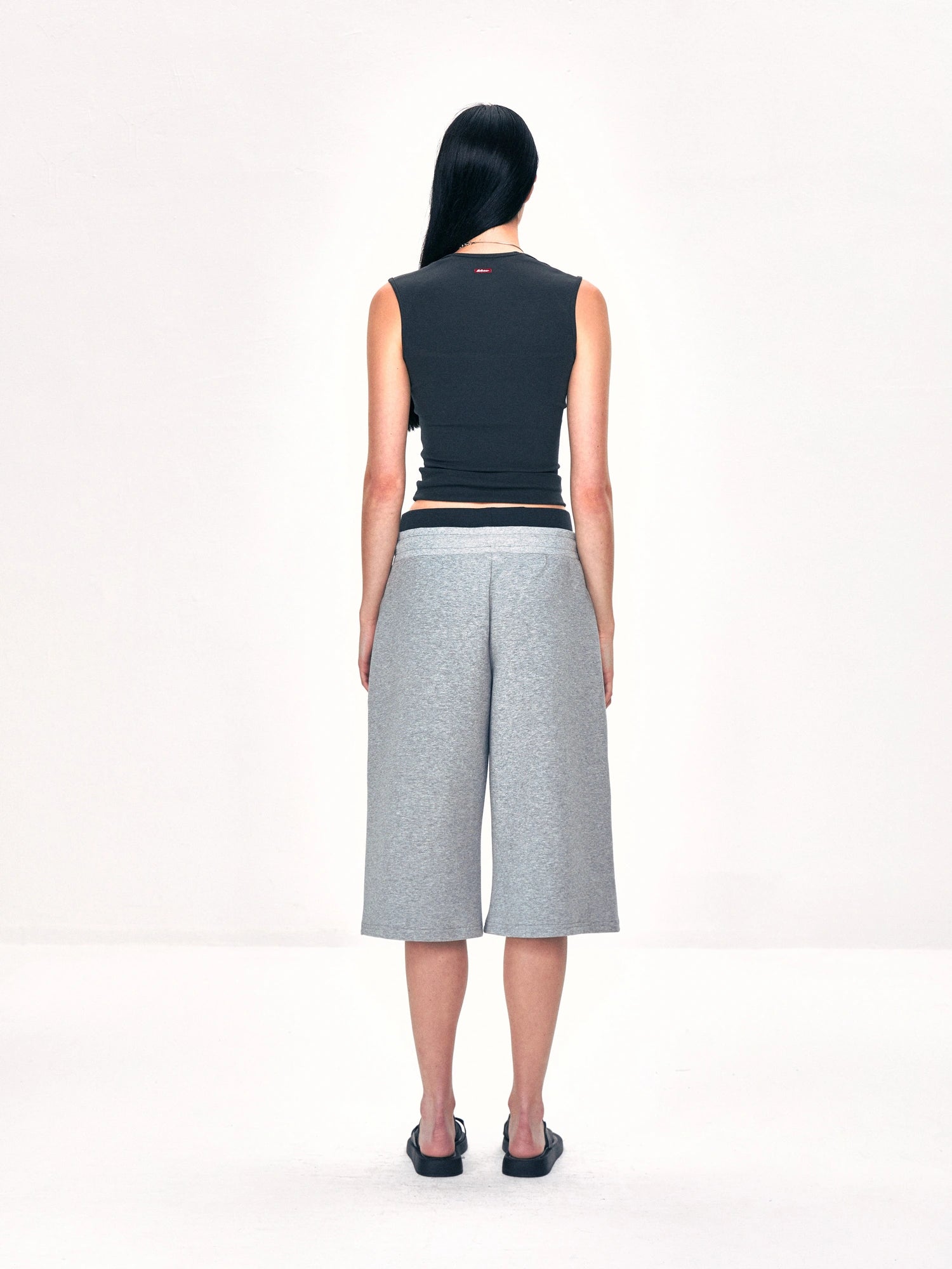 Square Neck Wide Strap Vest