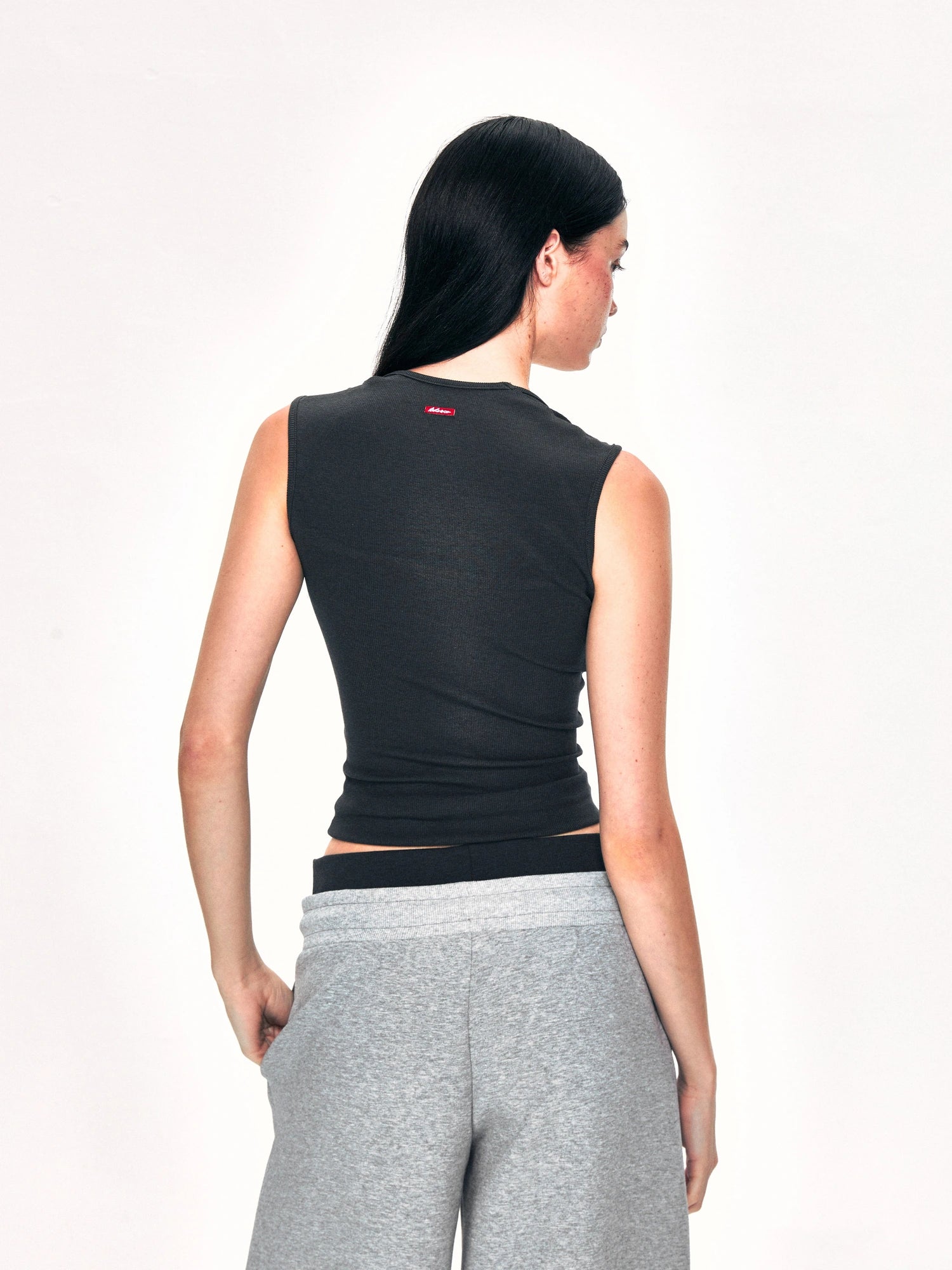 Square Neck Wide Strap Vest