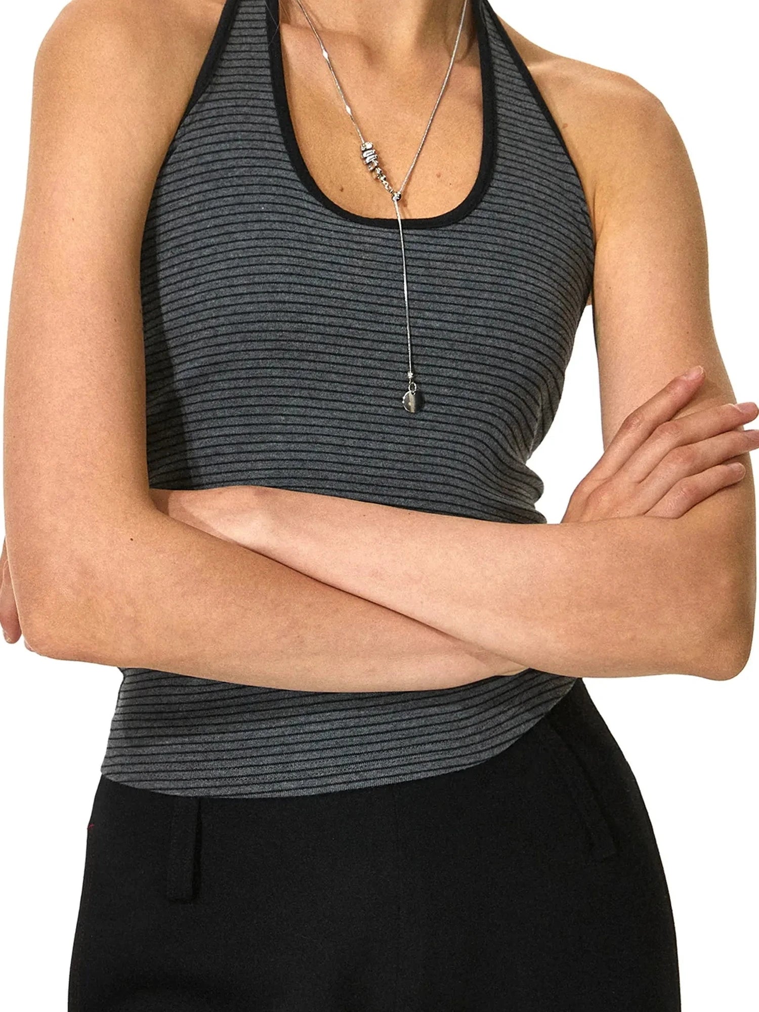 kvkv Strappy Halter Top
V-neck
T-shirt
Long Sleeve
Ribbed
Cowl Neck
Short Sleeve
Off The Shoulder
Sleeveless
Round Neck
One Shoulder
Tank
Spaghetti Strap