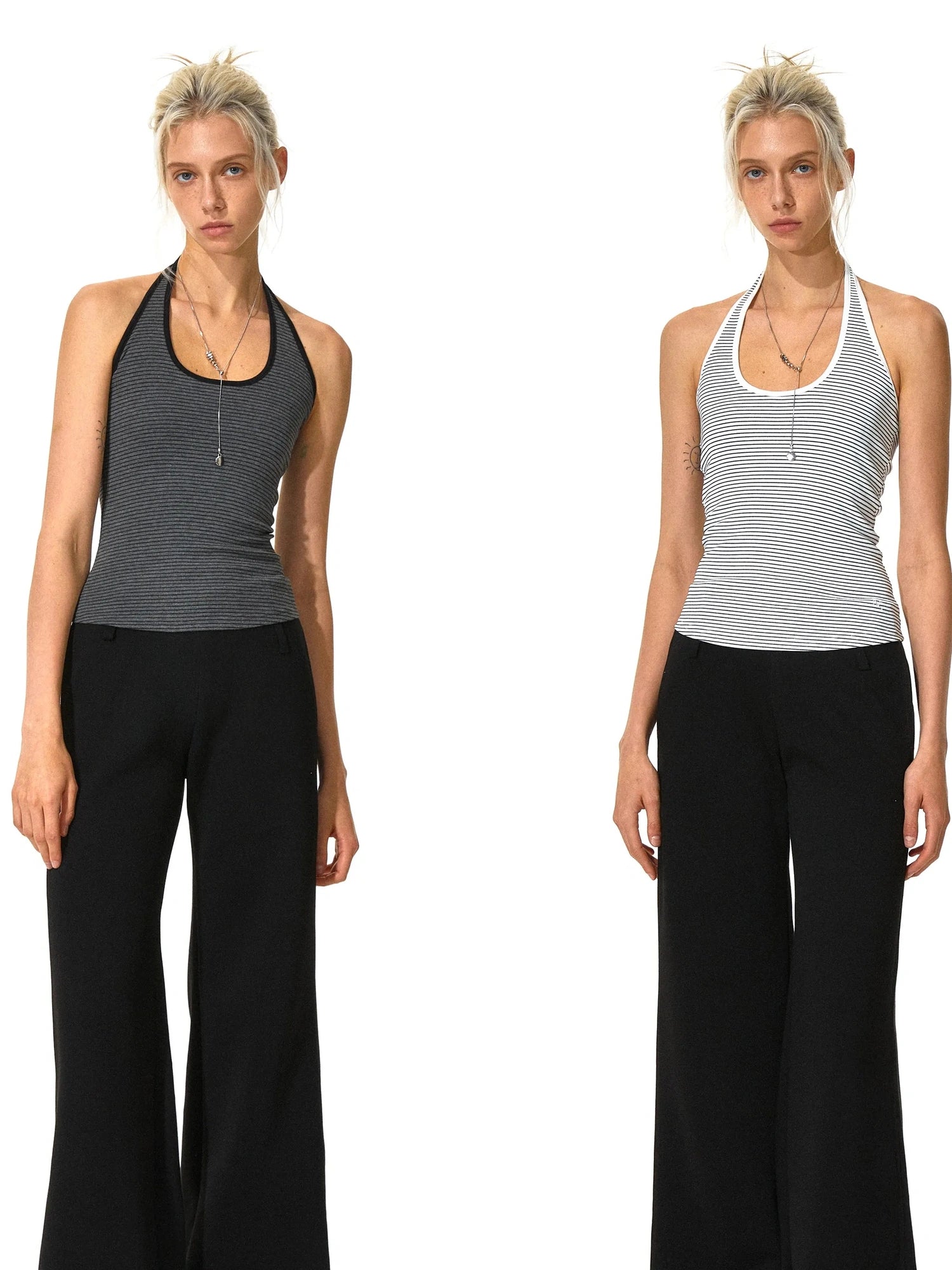 kvkv Strappy Halter Top
V-neck
T-shirt
Long Sleeve
Ribbed
Cowl Neck
Short Sleeve
Off The Shoulder
Sleeveless
Round Neck
One Shoulder
Tank
Spaghetti Strap