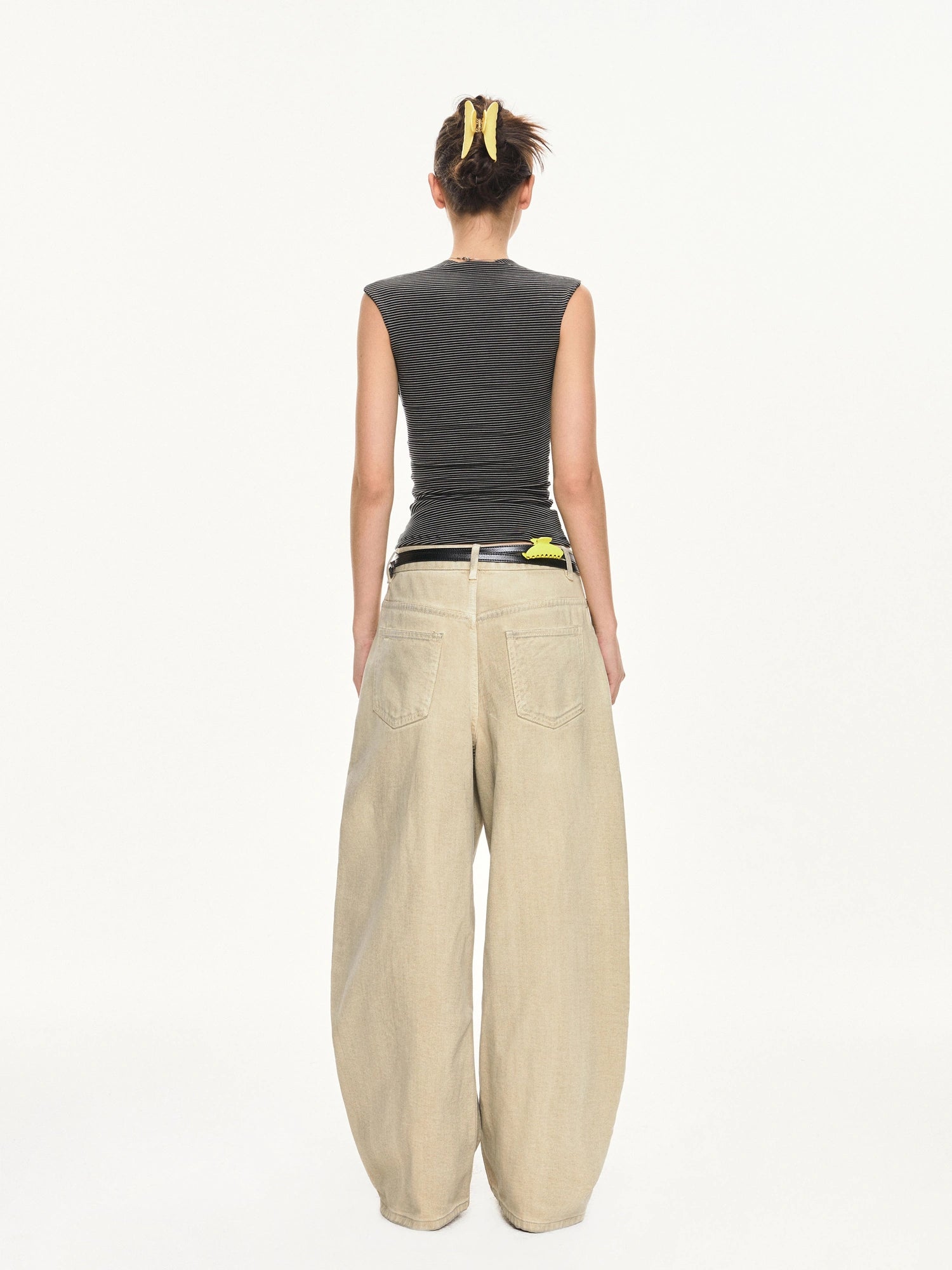 kvkv Strappy Square Neck Fitted Tank Top