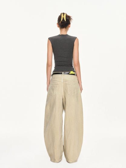 kvkv Strappy Square Neck Fitted Tank Top