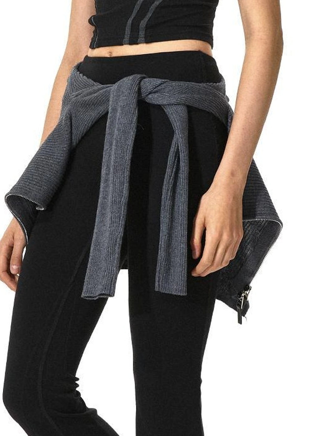 kvkv Strappy Yoga Tank Top V-neck T-shirt Long Sleeve
