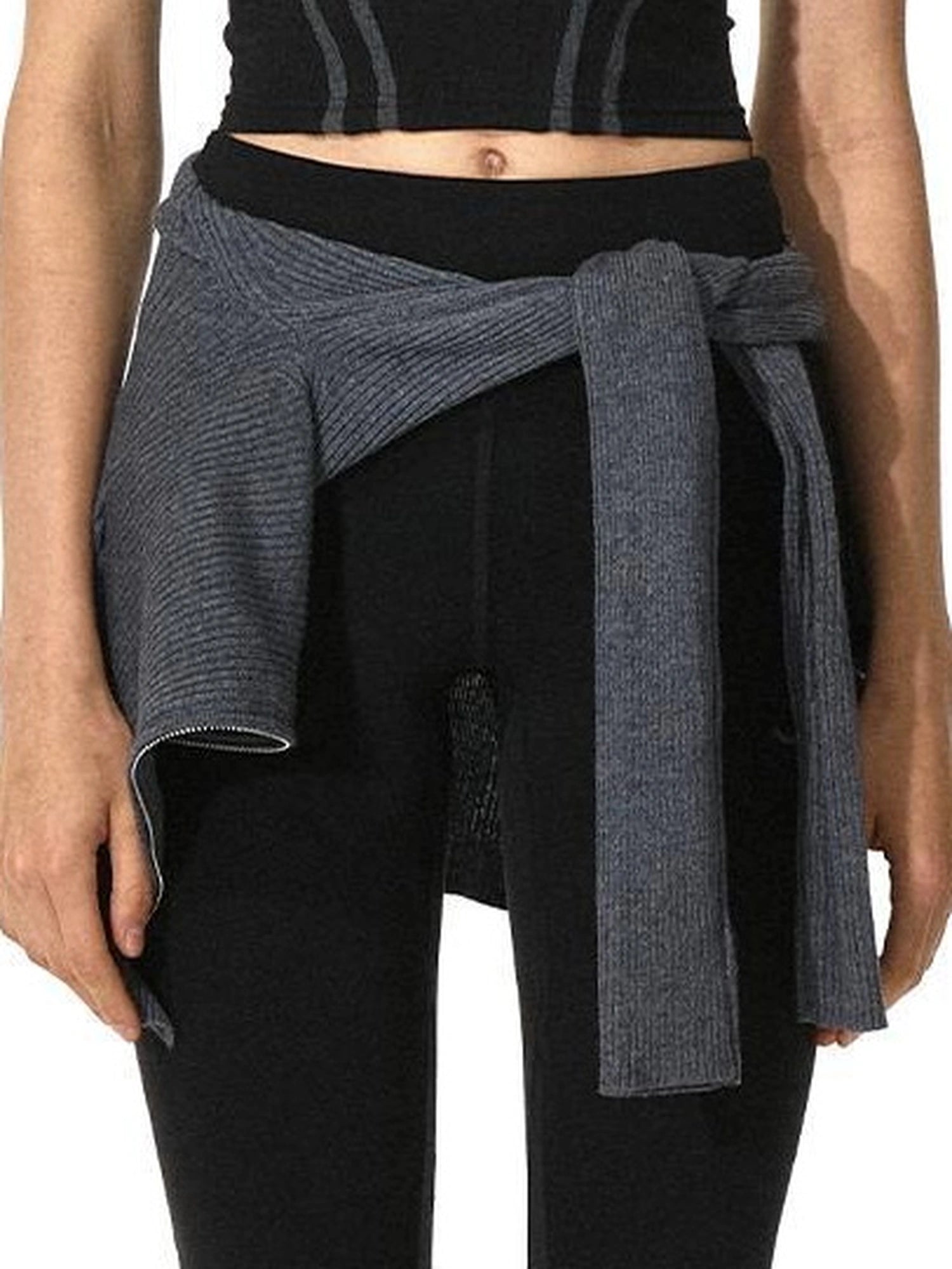 kvkv Strappy Yoga Tank Top V-neck T-shirt Long Sleeve