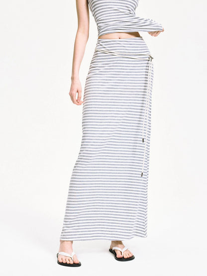 kvkv Stretch Fit Lyocell Bodycon Midi Skirt