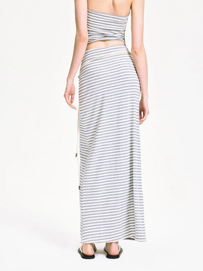 kvkv Stretch Fit Lyocell Bodycon Midi Skirt