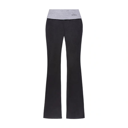 kvkv_Stretch_Flared_Yoga_Pants_With_Contrast_Panels_MISSTT