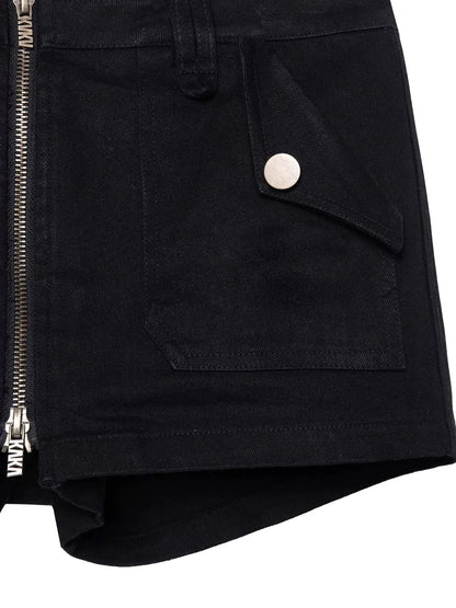 kvkv Stretch Zip Up Denim Skort