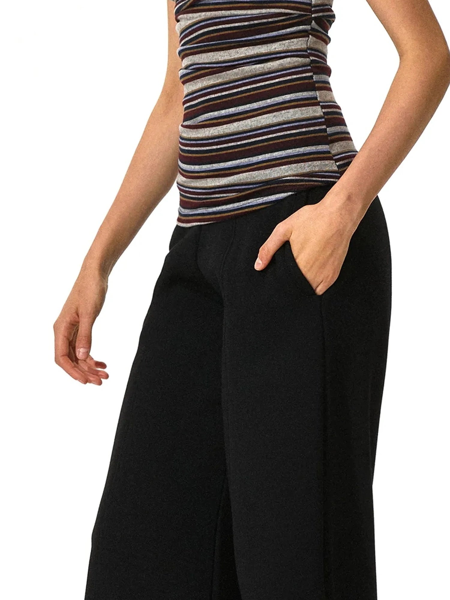 kvkv Stretchy Striped Bandeau Top