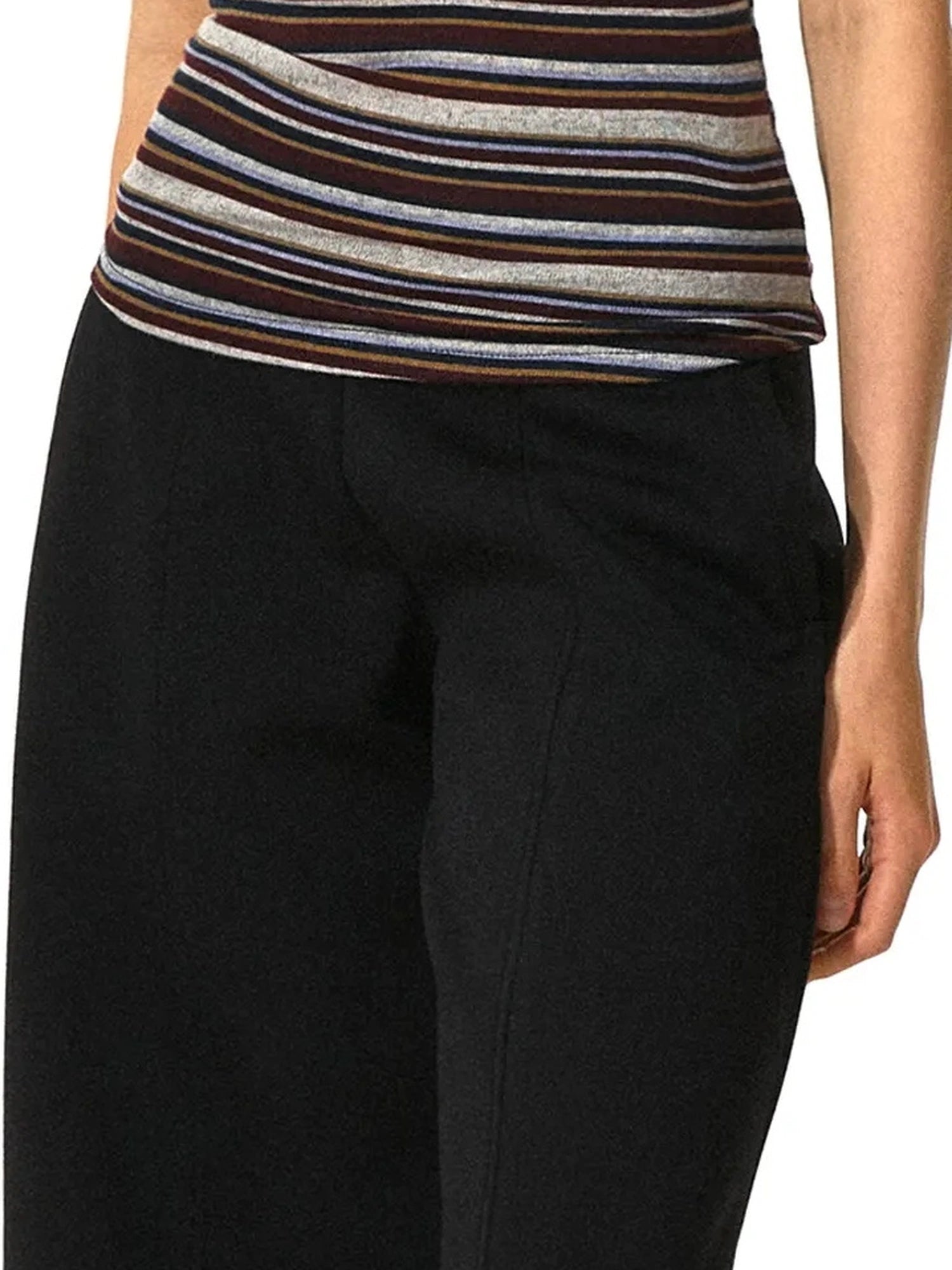 kvkv Stretchy Striped Bandeau Top