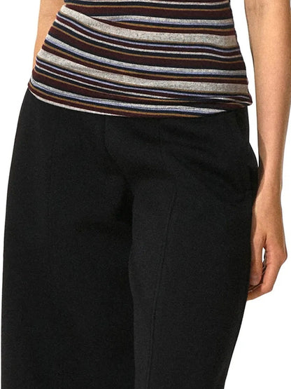 kvkv Stretchy Striped Bandeau Top