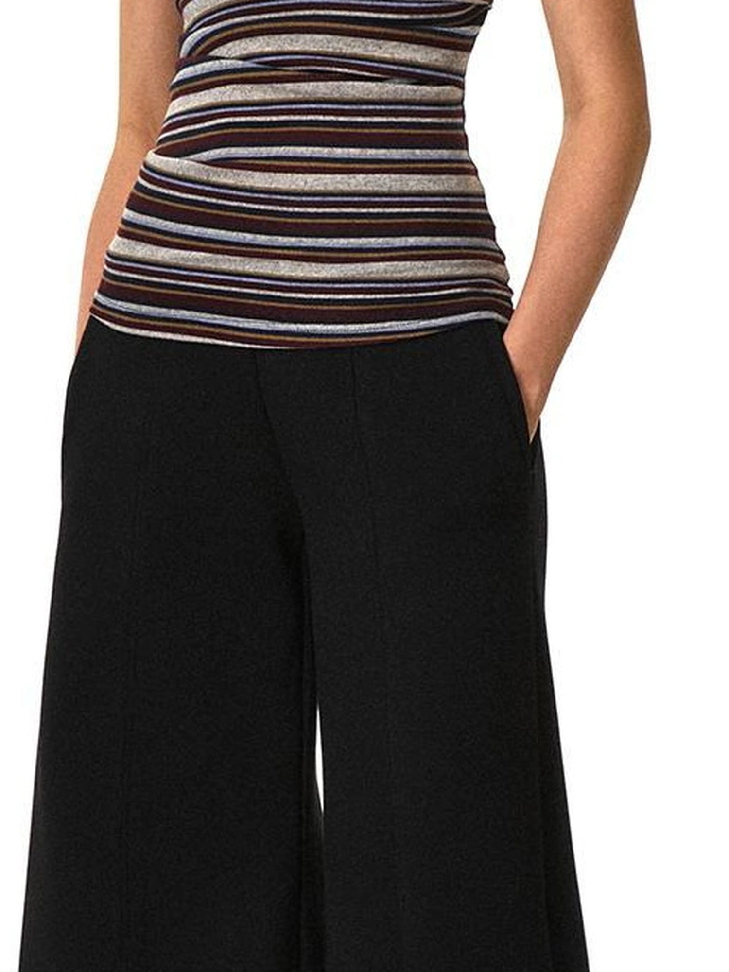 kvkv Stretchy Striped Bandeau Top