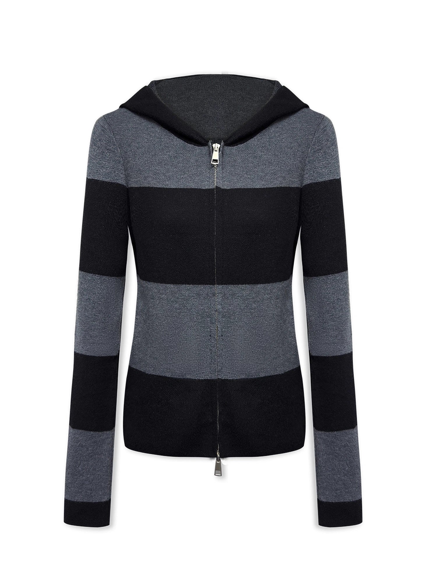 kvkv_Striped_Zip_Up_Hooded_Knit_Sweater_MISSTT