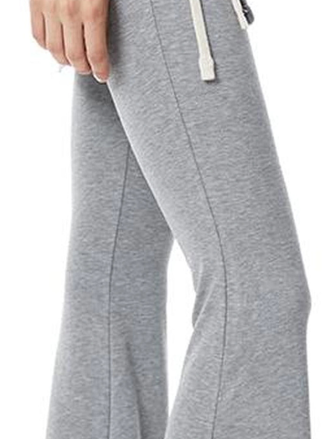 kvkv Tencel Flared Yoga Pants With Bow Tie Waist