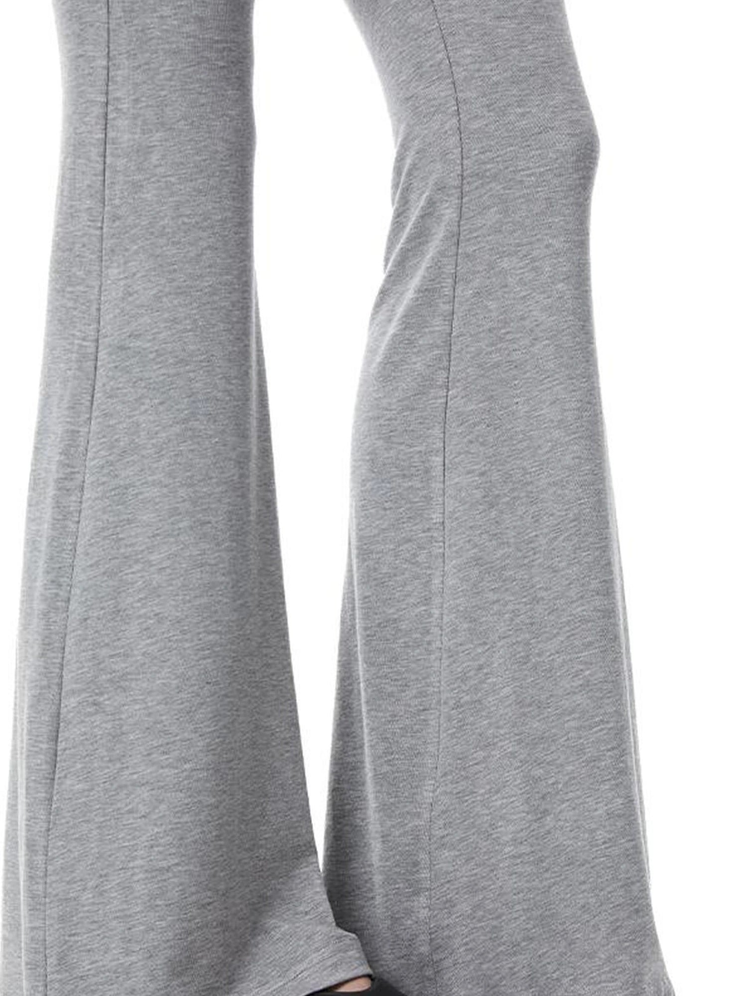 kvkv Tencel Flared Yoga Pants With Bow Tie Waist