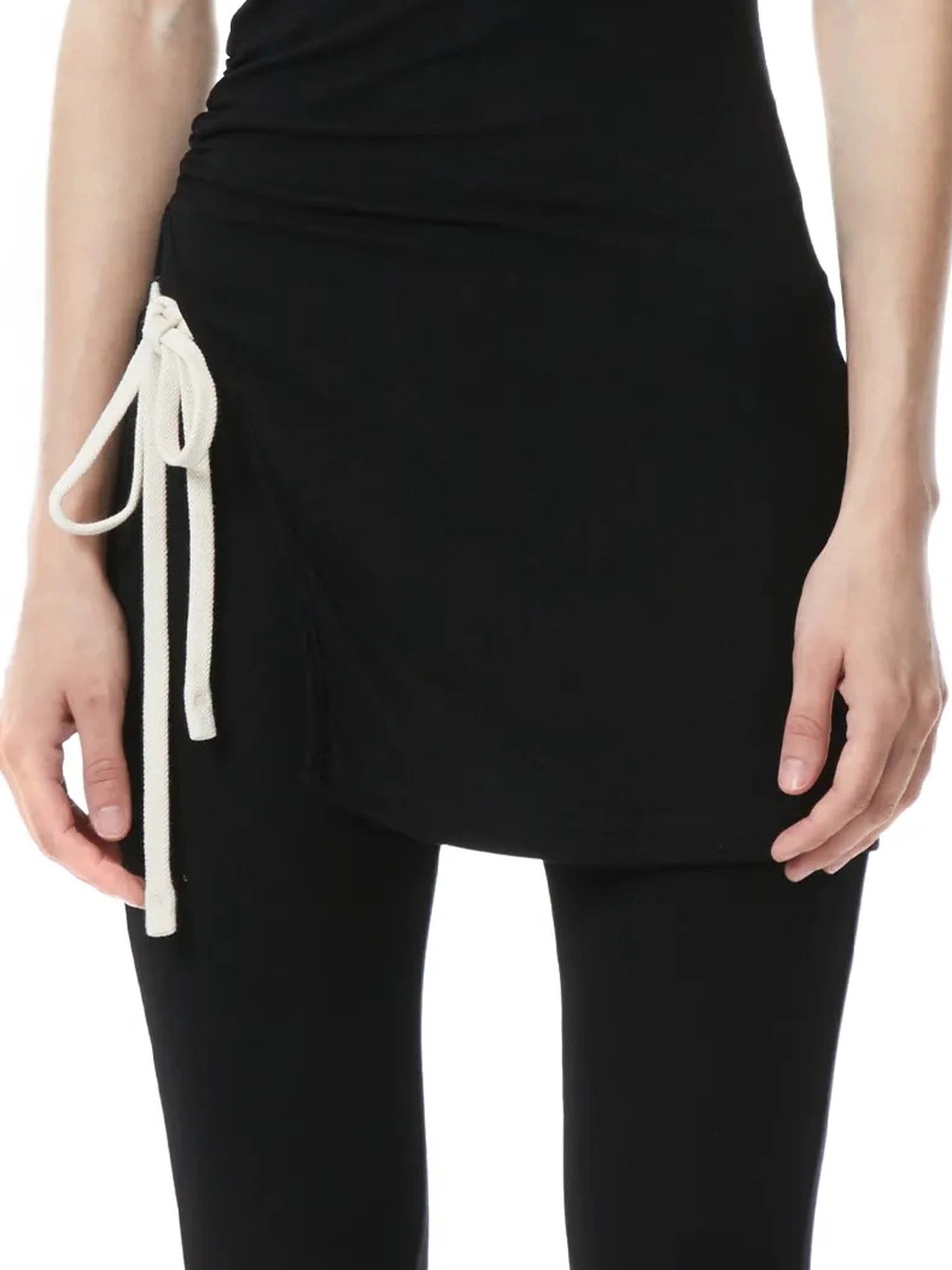 kvkv Tencel Slit Side Draped Tank Dress