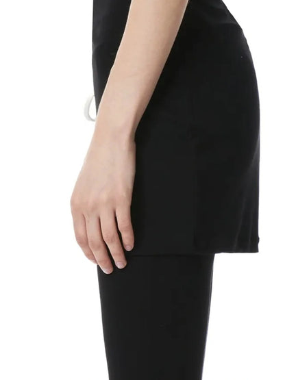 kvkv Tencel Slit Side Draped Tank Dress