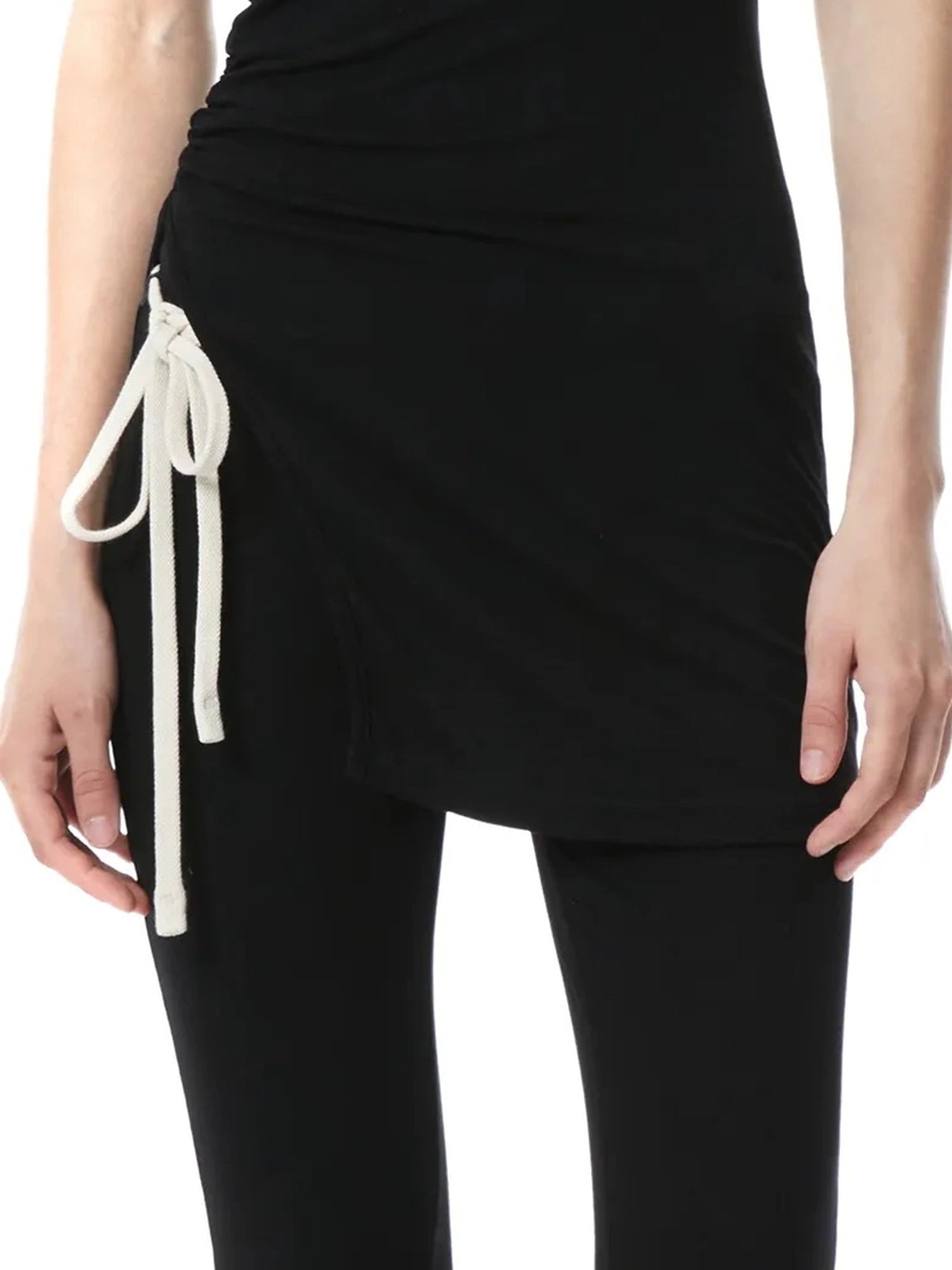 kvkv Tencel Slit Side Draped Tank Dress
