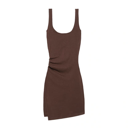 kvkv_Tencel_Slit_Side_Draped_Tank_Dress_MISSTT