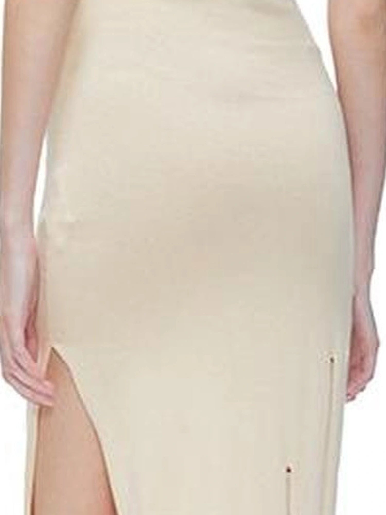 kvkv Textured Jacquard Long Dress In Earth Tones
