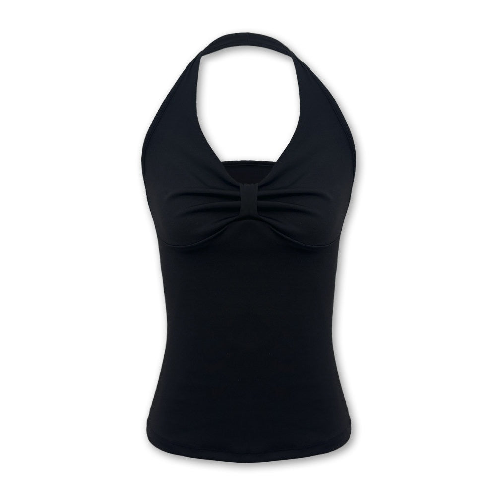 kvkv_Twist_Knot_Asymmetrical_V-neck_Open_Back_Women&