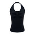 kvkv_Twist_Knot_Asymmetrical_V-neck_Open_Back_Women&
