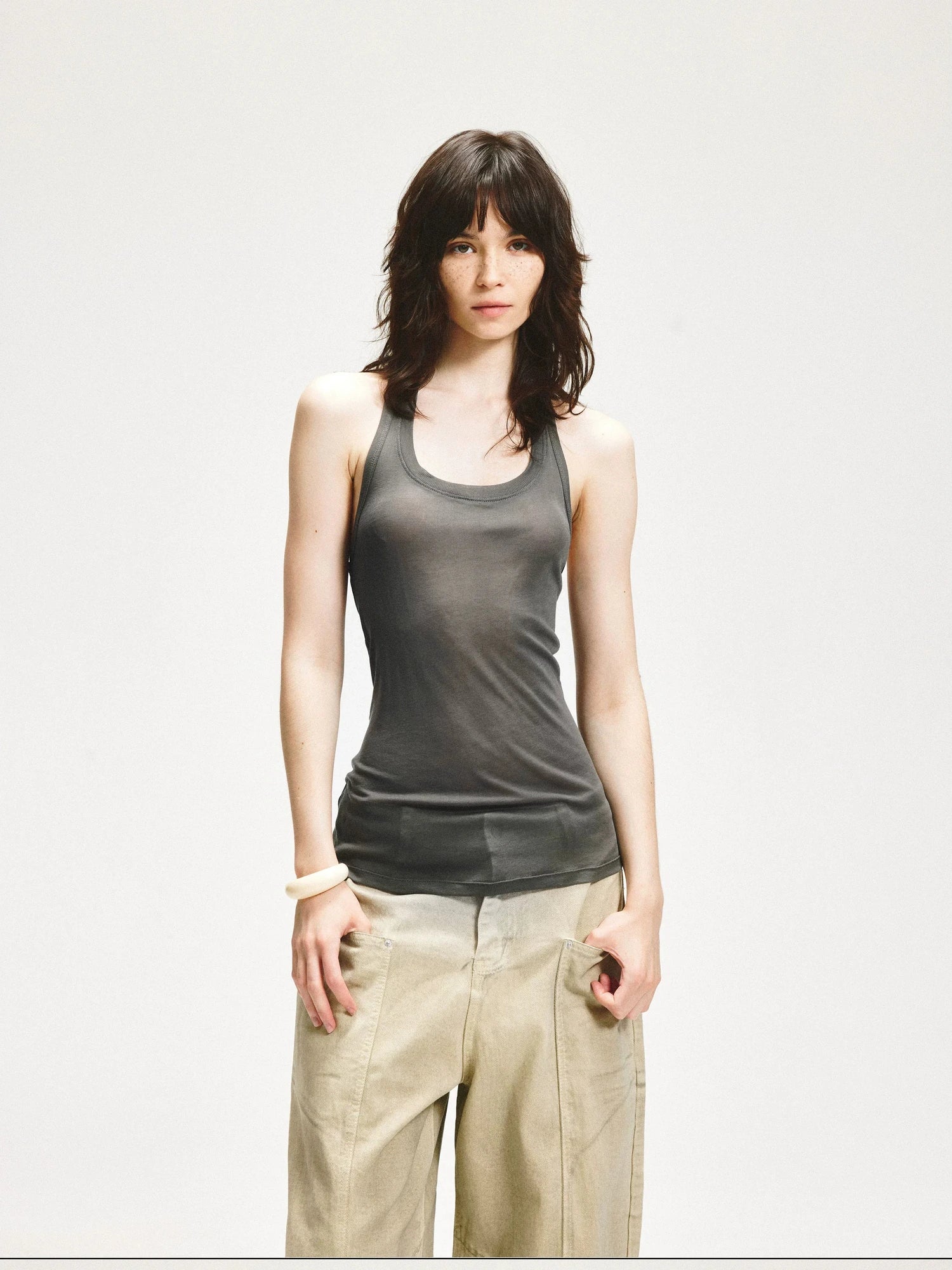 KVKV Yoga Clothing Brand - Twisted Back Hollow Out Halter Top