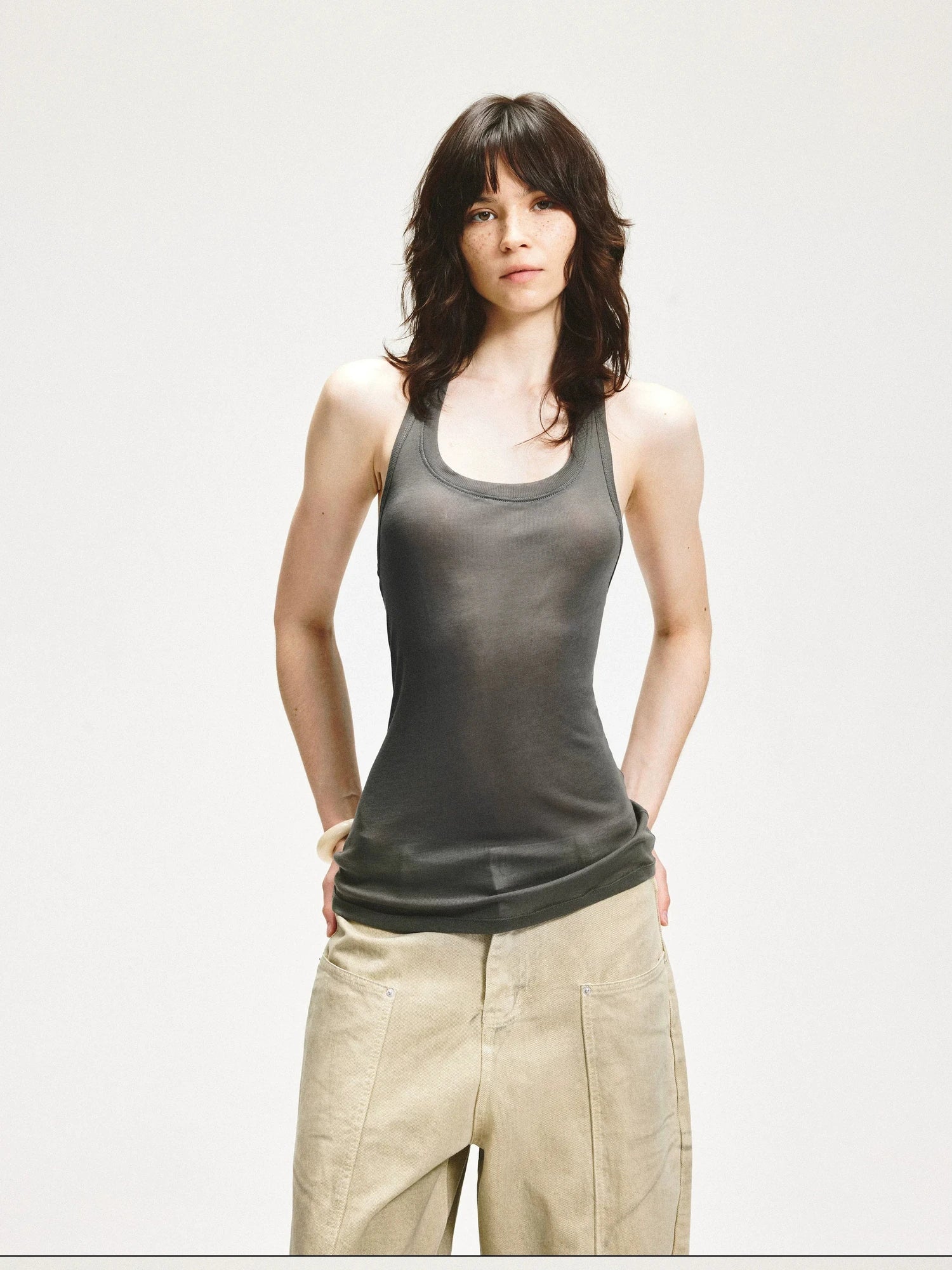 KVKV Yoga Clothing Brand - Twisted Back Hollow Out Halter Top