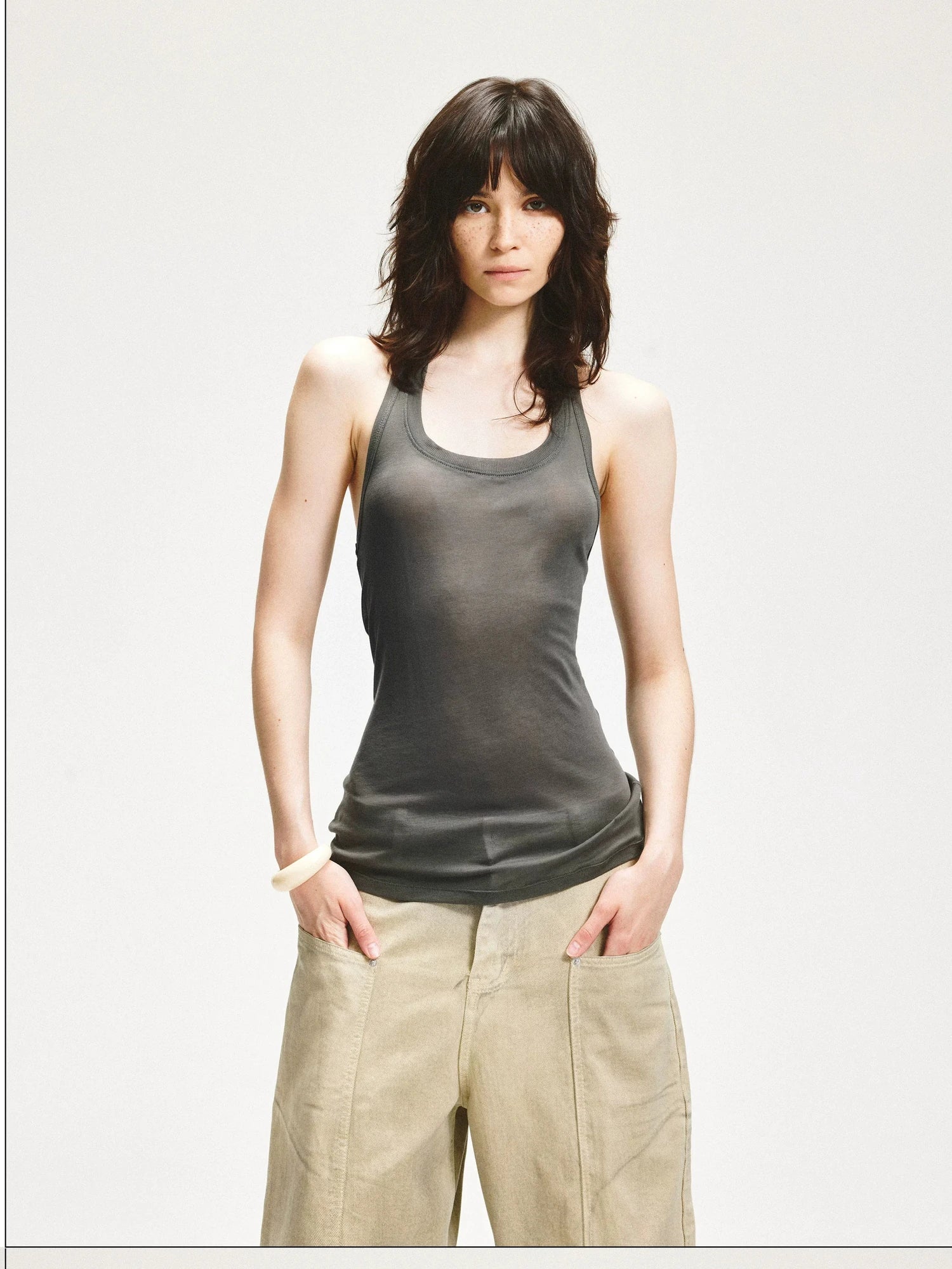 KVKV Yoga Clothing Brand - Twisted Back Hollow Out Halter Top