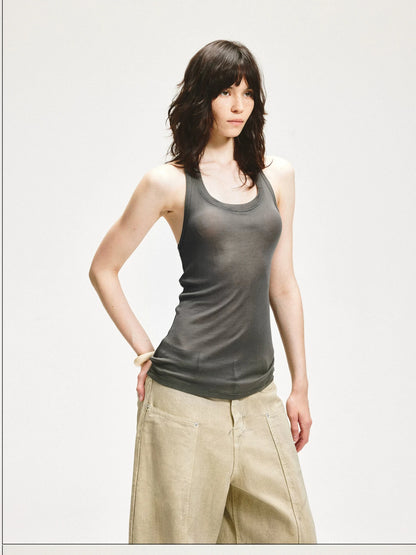 KVKV Yoga Clothing Brand - Twisted Back Hollow Out Halter Top