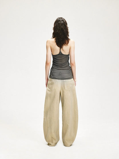 KVKV Yoga Clothing Brand - Twisted Back Hollow Out Halter Top