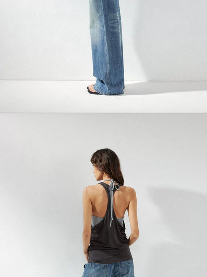 kvkv Two Piece Layered Slip Top