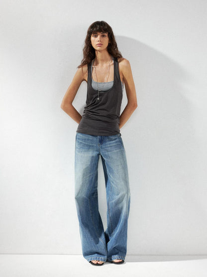 kvkv Two Piece Layered Slip Top