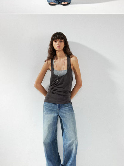 kvkv Two Piece Layered Slip Top