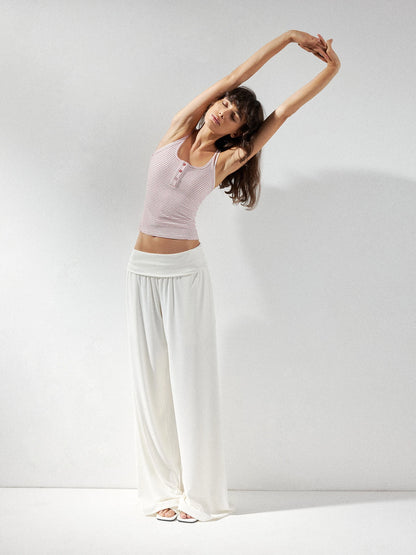 kvkv Two Piece Layered Striped Camisole