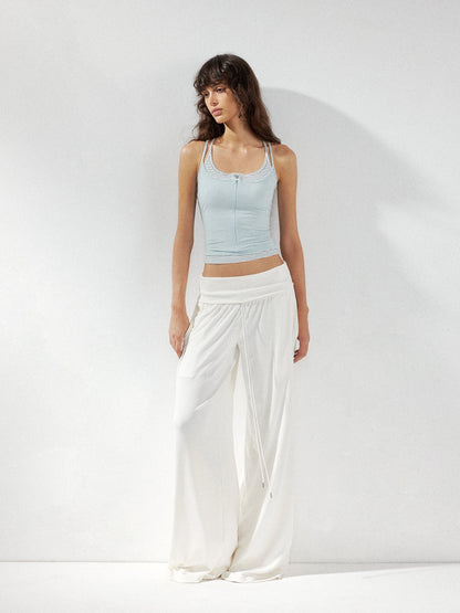 kvkv Two Piece Layered Striped Camisole