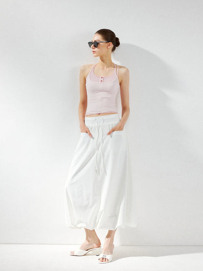 kvkv Two Piece Layered Striped Camisole