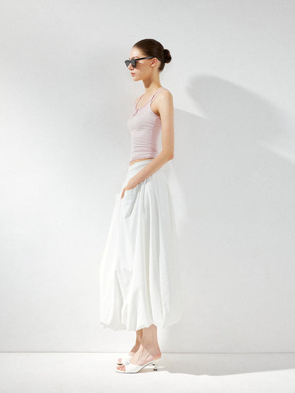 kvkv Two Piece Layered Striped Camisole