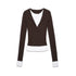 kvkv_Two_Tone_Henley_Layered_Top_MISSTT