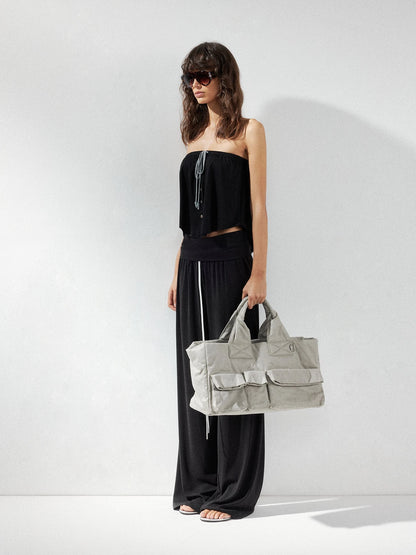 kvkv Two Way Drawstring Tube Top