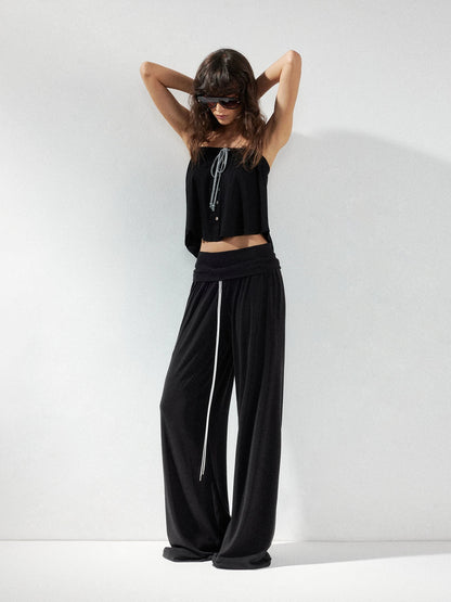 kvkv Two Way Drawstring Tube Top