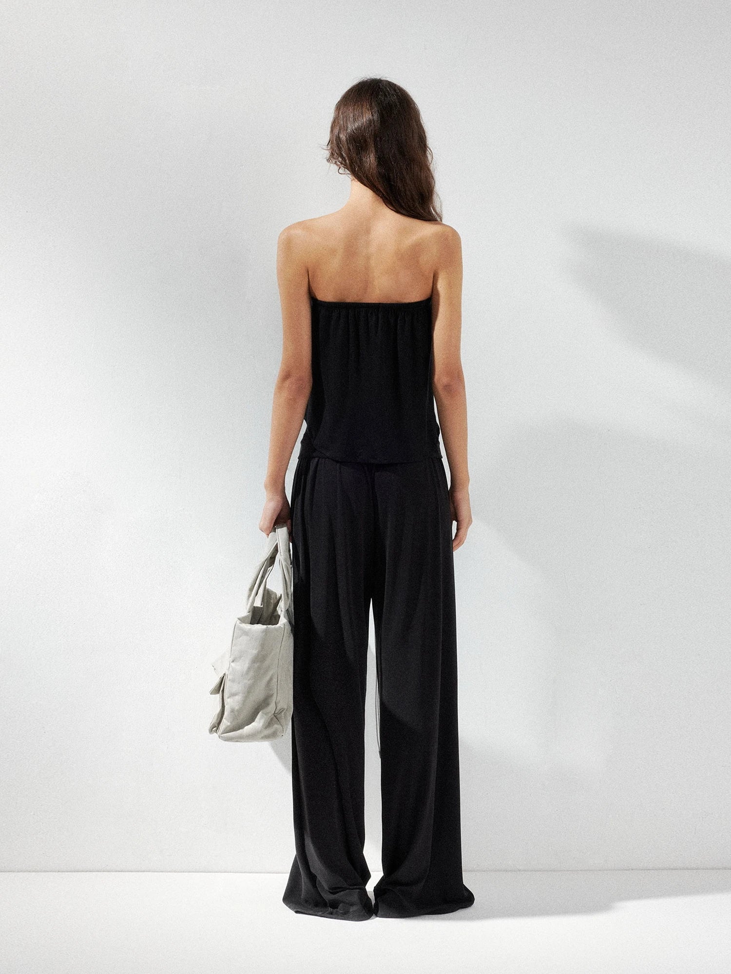kvkv Two Way Drawstring Tube Top
