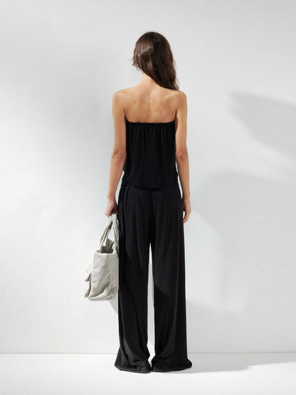 kvkv Two Way Drawstring Tube Top
