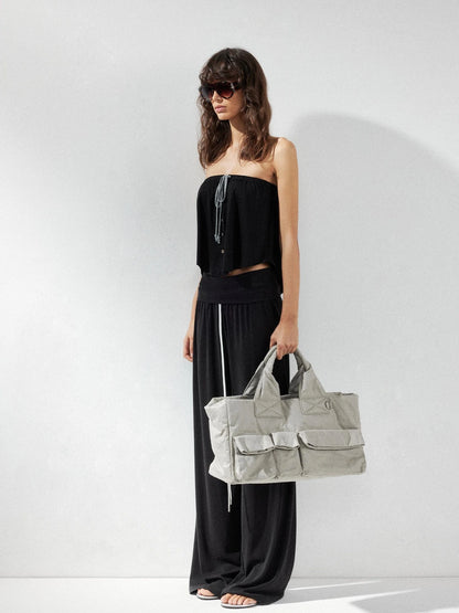 kvkv Two Way Drawstring Tube Top