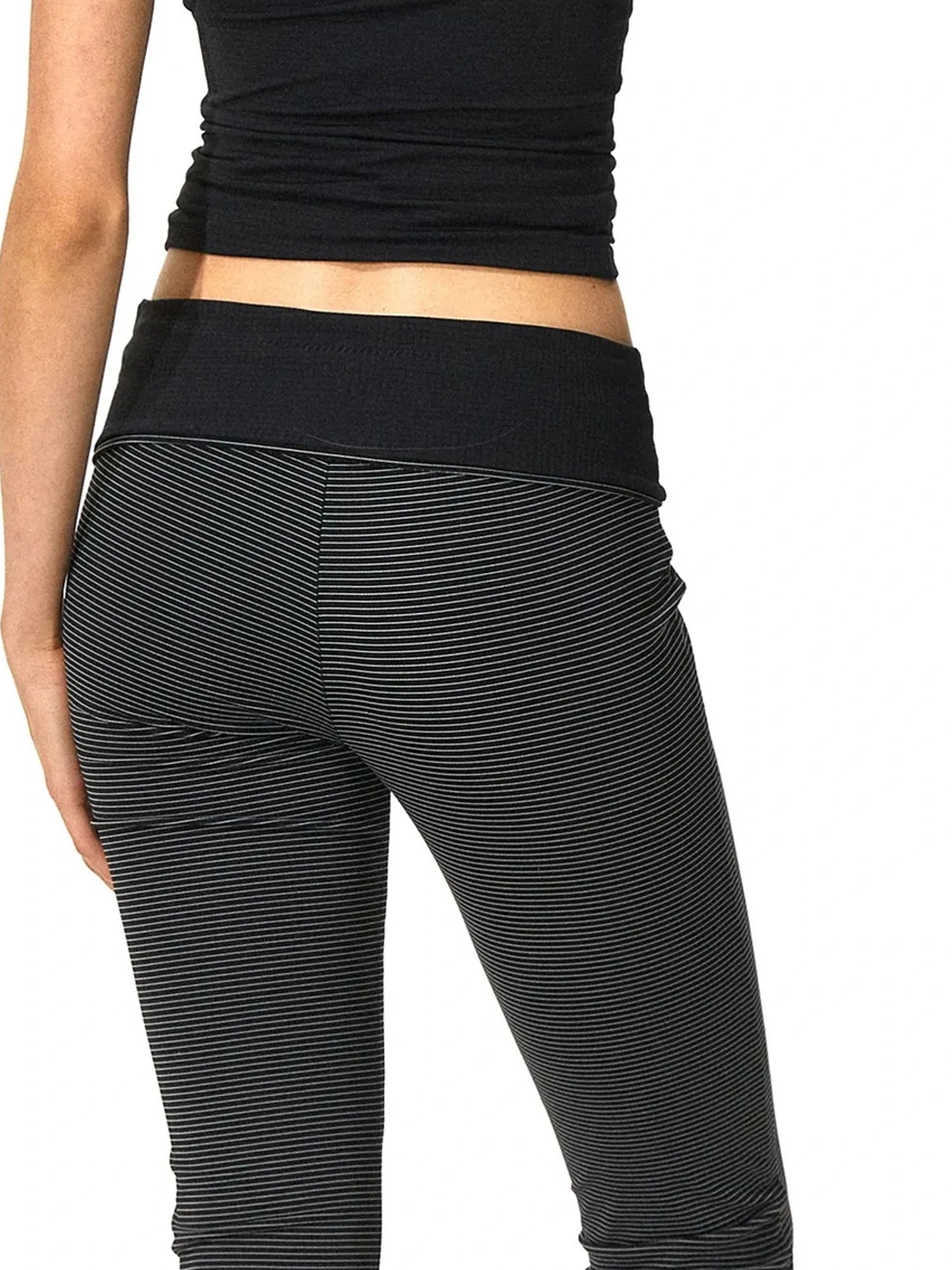 kvkv Two Way Wear Striped Flared Yoga Pants