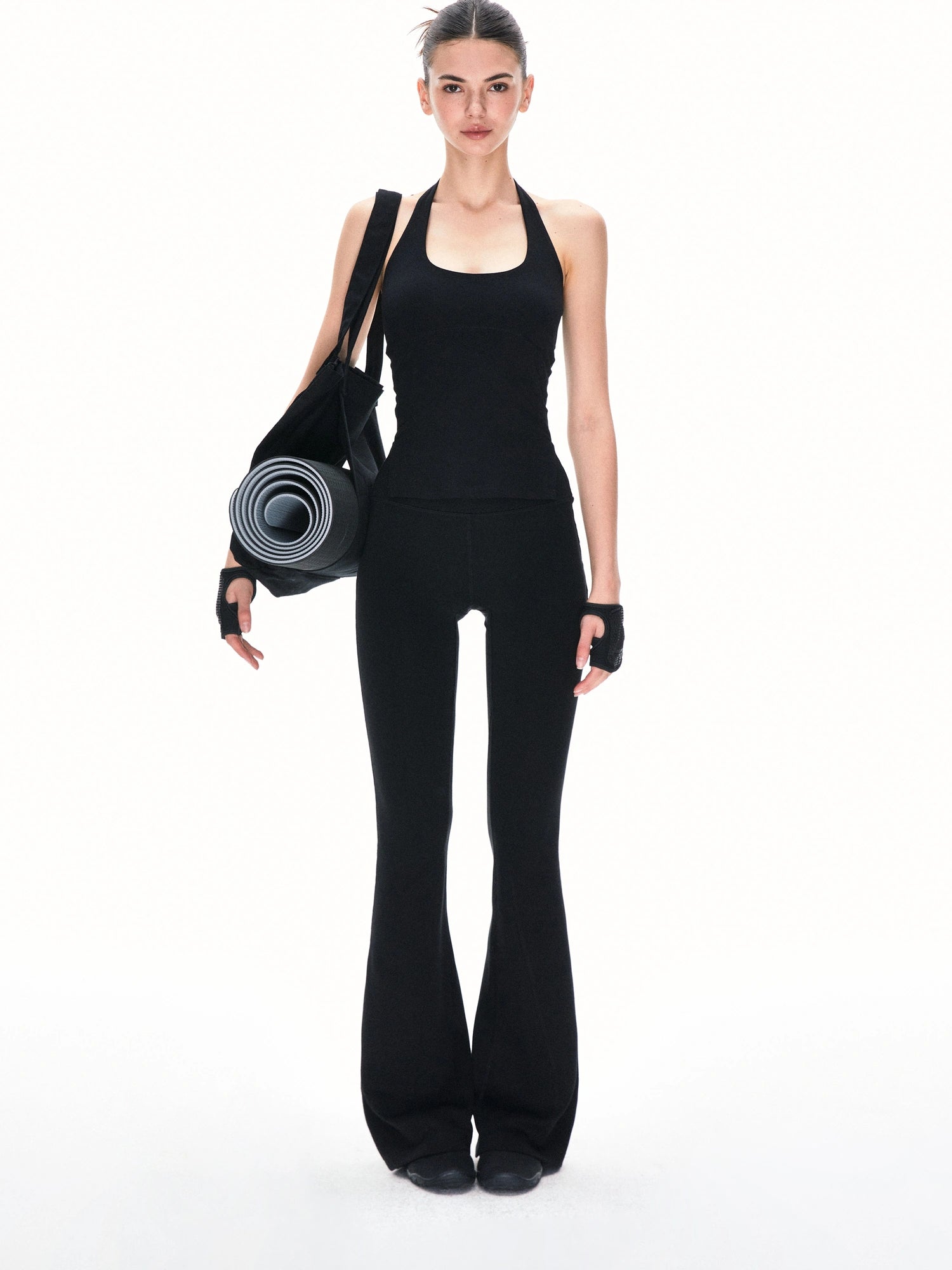 kvkv U Back Sculptural Yoga Tank Top