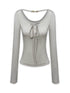 kvkv_U_Neck_Beaded_Tie_Front_Lyocell_Blouse_MISSTT